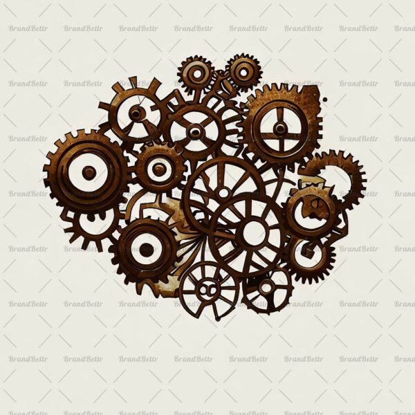 Steampunk Zahnräder